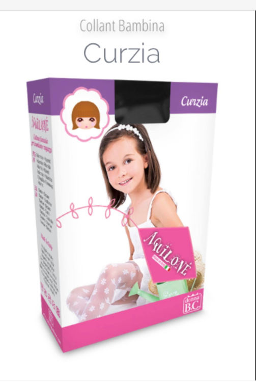 Picture of CUZIA -FANCY TIGHTS FOR CHILD AND LITLE GIRL IN WHITE